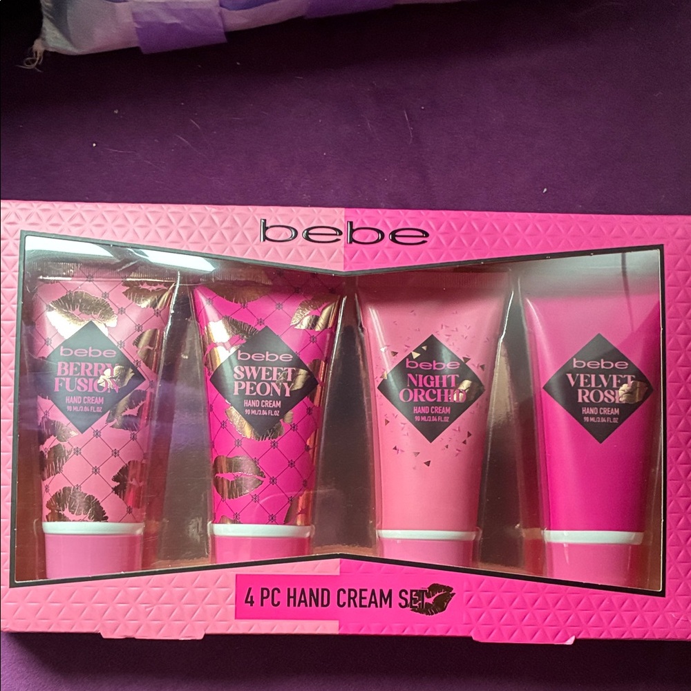 Bebe Berry Fusion Hand Cream Collection